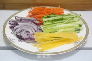 芝士鸡蛋饼的做法步骤：1