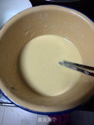 韭菜鸡蛋饼的做法步骤：3