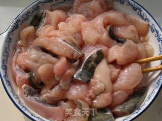 酸菜鱼片的做法步骤：4