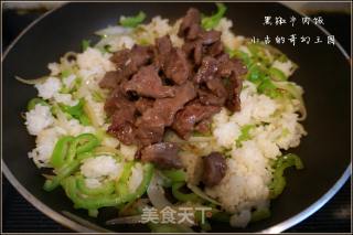 黑椒牛肉饭的做法步骤：14