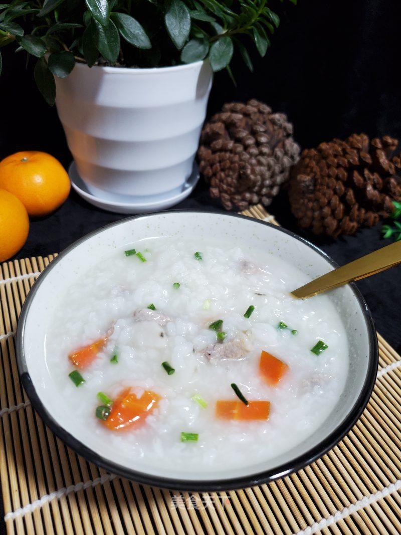 山药胡萝卜瘦肉粥的做法