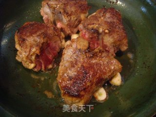 羊T骨和柠檬的做法步骤：3