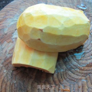 红糖蒸南瓜的做法步骤：2