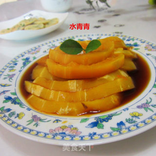 红糖蒸南瓜的做法步骤：8