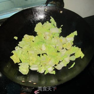 猪油炒白菜的做法步骤：3