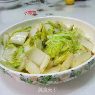 猪油炒白菜的做法步骤：7