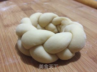 杏仁花环面包的做法步骤：7