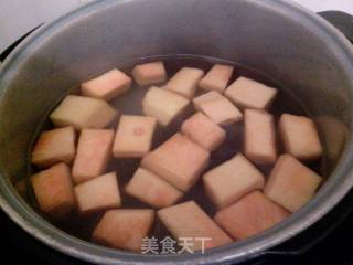 烫玉米面南瓜粥的做法步骤：4