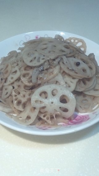 糖醋藕片的做法步骤：9