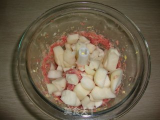 【清蒸玉米＆马蹄狮子头】-----原汁原味，清甜的味道的做法步骤：10