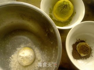 小熊猫卖萌饼干的做法步骤：6