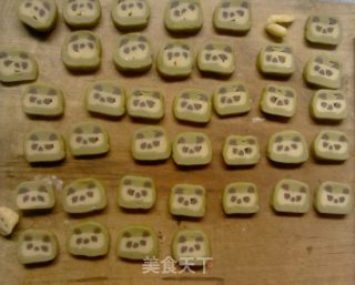 小熊猫卖萌饼干的做法步骤：14