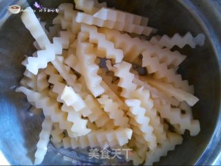 炸土豆条的做法步骤：6