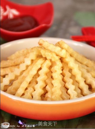 炸土豆条的做法步骤：11
