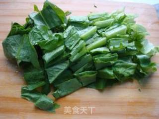 鸡丝炒油麦菜的做法步骤：2