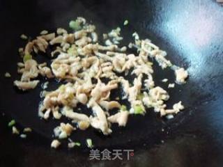 鸡丝炒油麦菜的做法步骤：5