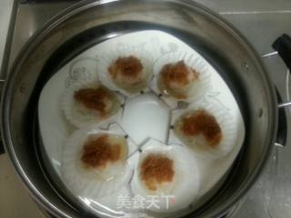 蒜茸粉丝蒸扇贝的做法步骤：12