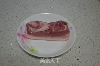 麻花回锅肉的做法步骤：1