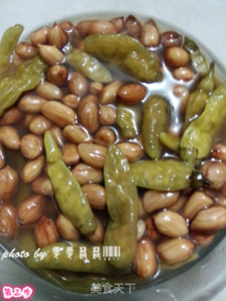 泡椒花生——酌酒小菜的做法步骤：3