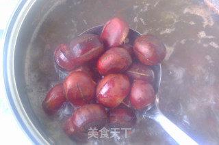 香烤板栗——简易版的做法步骤：2