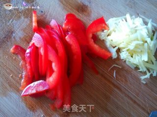 扁豆炒肉的做法步骤：2