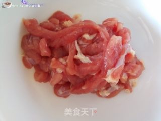 扁豆炒肉的做法步骤：3