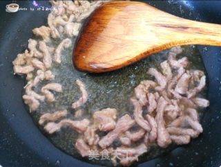 扁豆炒肉的做法步骤：6