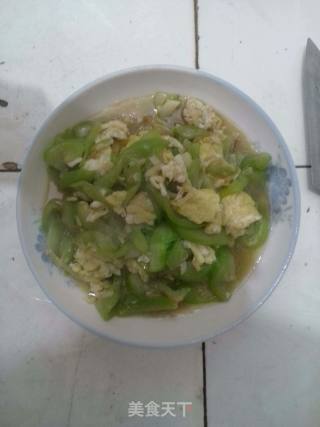 丝瓜炒蛋的做法步骤：9