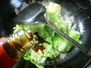 蚝油包心菜的做法步骤：6