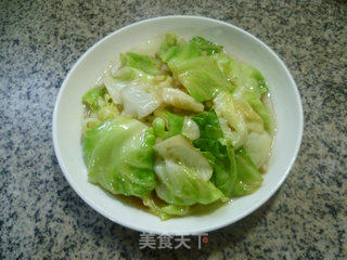 蚝油包心菜的做法步骤：9