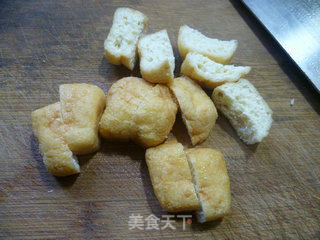 油豆腐鸡蛋羹的做法步骤：2