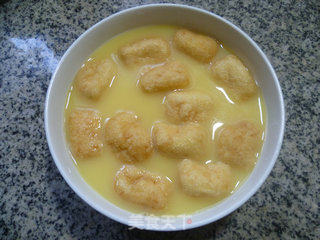 油豆腐鸡蛋羹的做法步骤：9
