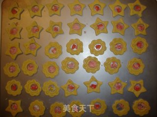 玻璃糖饼干——儿子生日快乐的做法步骤：8