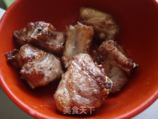 椒盐排骨的做法步骤：2