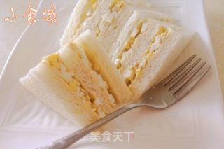 极简做法的美味--鸡蛋三明治的做法步骤：10