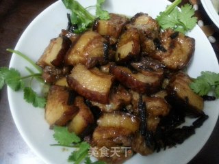 家常版梅菜扣肉的做法步骤：11