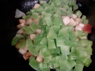 《宫保鸡丁变形计》——清清爽爽下饭菜的做法步骤：13