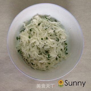 萝卜丝饼的做法步骤：3