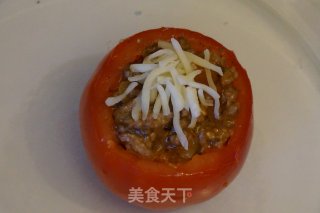 牛肉番茄盅 Tomates farcies的做法步骤：7