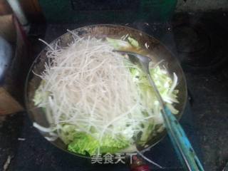 五花肉白菜粉条的做法步骤：7