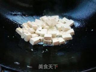 香辣蕨菜炒豆腐的做法步骤：5