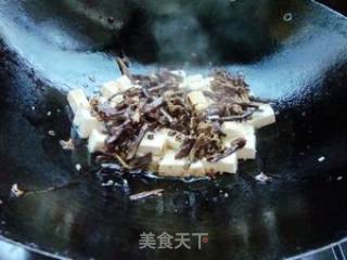 香辣蕨菜炒豆腐的做法步骤：6