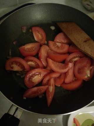 番茄土豆粉丝汤的做法步骤：4
