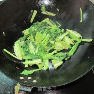 小炒小白菜的做法步骤：5