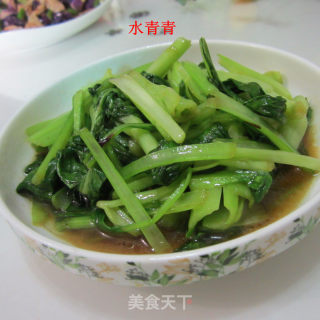 小炒小白菜的做法步骤：7