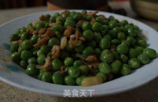 肉末炒青豆的做法步骤：8