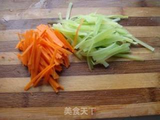 白菜拌豆腐丝的做法步骤：4