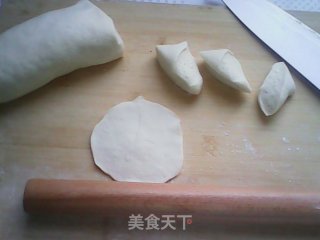 萝卜干肉馅包的做法步骤：9