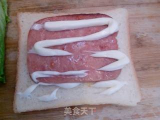 《丘比火腿鸡蛋三明治》——上班族简单的营养早餐的做法步骤：7