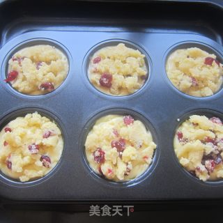 蔓越莓玛芬的做法步骤：9